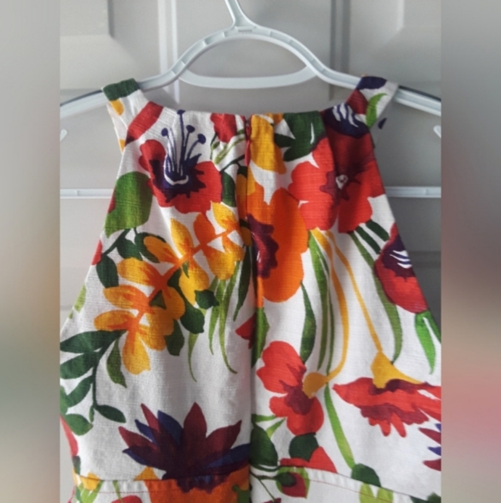 Eliza J. Floral Halter Dress - Picture 4 of 5